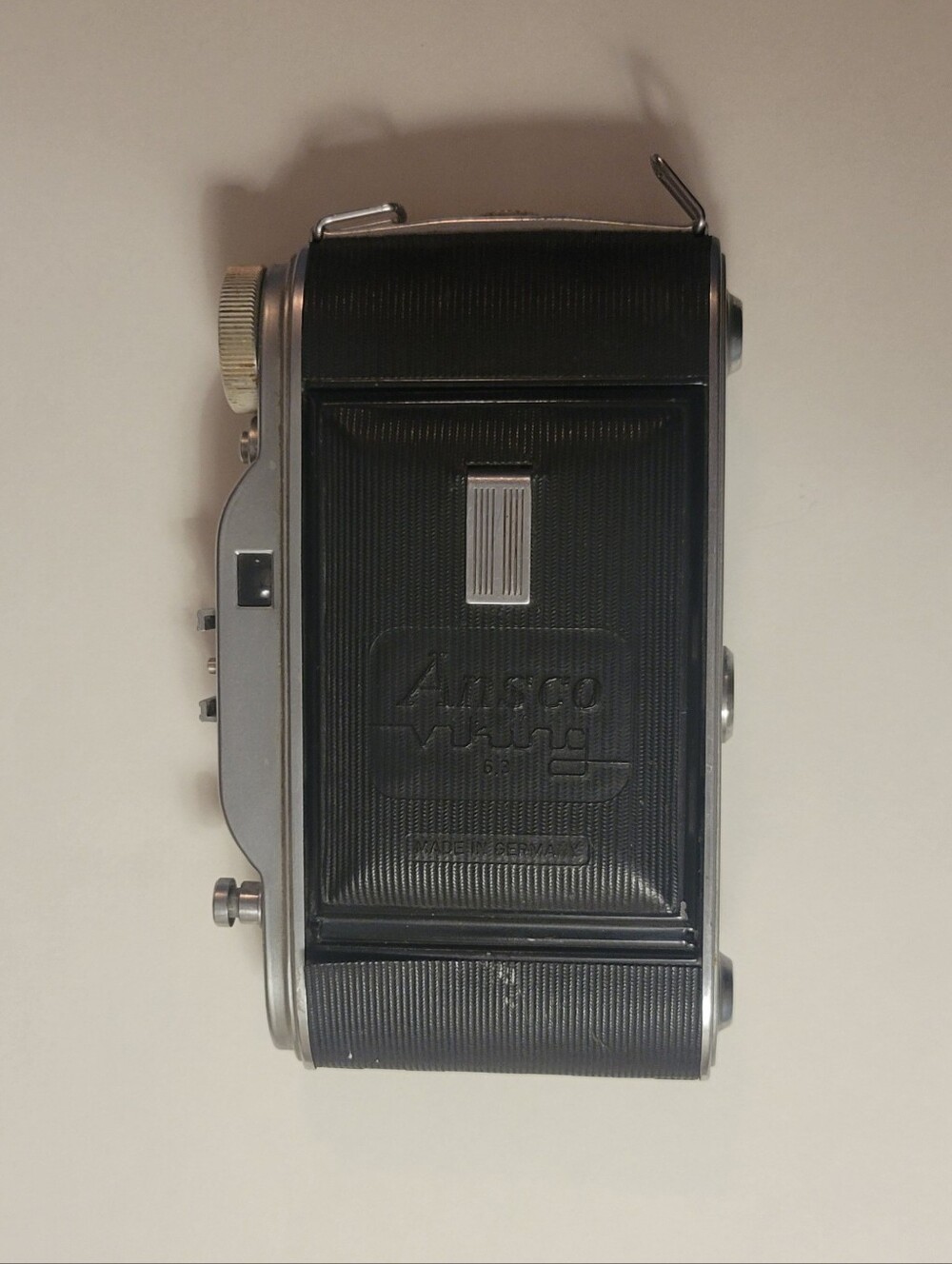 Classic Ansco Viking Folding Film Camera in Black and Silver - Picture 2 of 8